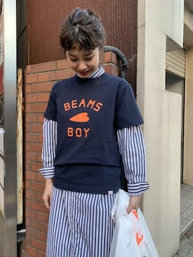 Beams Women ビームスウィメンのシャツワンピースコーディネート Zozotown