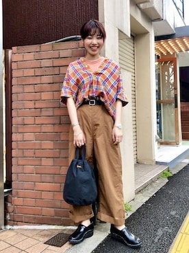 BEAMS BOYさん（レディース・158cm）の春コーディネート