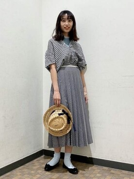 BEAMS BOYさん（レディース・168cm）の春コーディネート