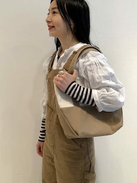 BEAMS BOYさん（レディース・151cm）の春コーディネート