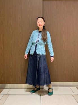 BEAMS BOYさん（レディース・153cm）の春コーディネート