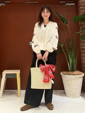 BEAMS BOYさん（レディース・160cm）の春コーディネート