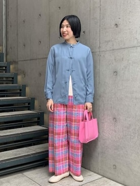 BEAMS BOYさん（レディース・159cm）の春コーディネート