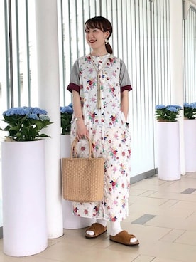 BEAMS BOYさん（レディース・154cm）の春コーディネート