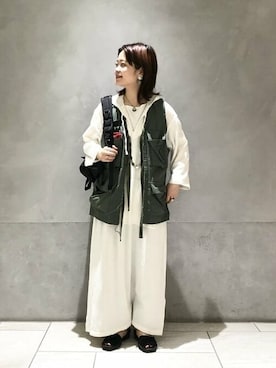 「Gregory」｜「アイテム（ワンピース/ドレス）」を使った、BEAMS BOYさん（レディース・155cm）の夏コーディネート