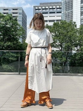 BEAMS BOYさん（レディース・160cm）の夏コーディネート
