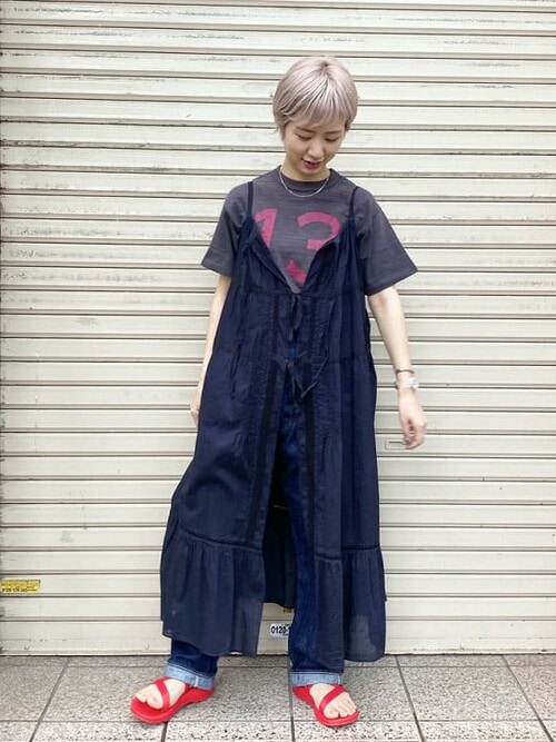 Beams Boy Beams Women Beams Boyのワンピースを使ったコーディネート Wear