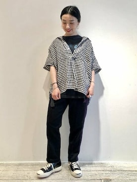 BEAMS BOYさん（レディース・151cm）の夏コーディネート