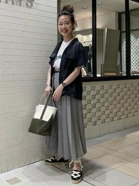 BEAMS BOYさん（レディース・153cm）の夏コーディネート