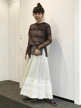 BEAMS BOYさん(レディース・162cm)の夏コーディネート