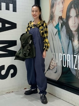 「Paraboot」｜「アイテム（その他アウター）」を使った、BEAMS BOYさん（レディース・160cm）の秋コーディネート