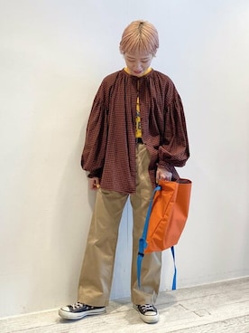 BEAMS BOYさん（レディース・157cm）の秋コーディネート