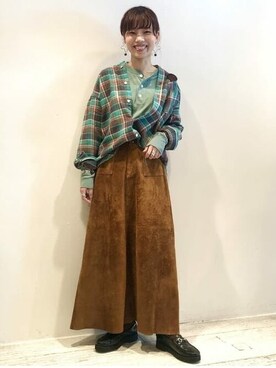 BEAMS BOYさん（レディース・158cm）の秋コーディネート