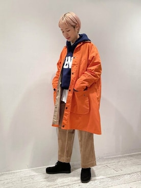 BEAMS BOYさん（レディース・157cm）の秋コーディネート