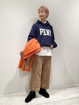 BEAMS BOYさん（レディース・157cm）の秋コーディネート
