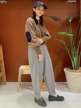 BEAMS BOYさん（レディース・160cm）の秋コーディネート