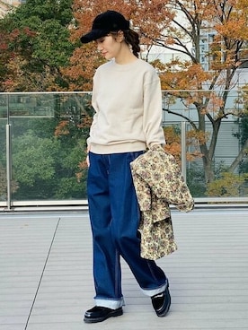 BEAMS BOYさん（レディース・166cm）の冬コーディネート