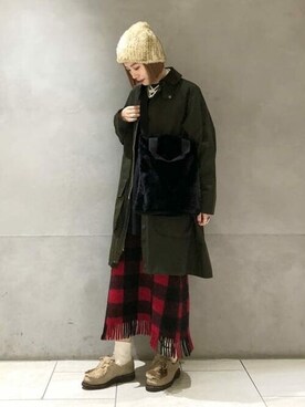 BEAMS BOYさん(レディース・162cm)の冬コーディネート