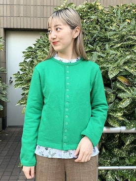 BEAMS BOYさん（レディース・161cm）の冬コーディネート