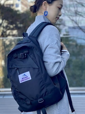 「Gregory」｜「アイテム（ワンピース/ドレス）」を使った、BEAMS BOYさん（レディース・162cm）の冬コーディネート