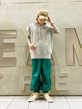 BEAMS BOYさん（レディース・160cm）の冬コーディネート