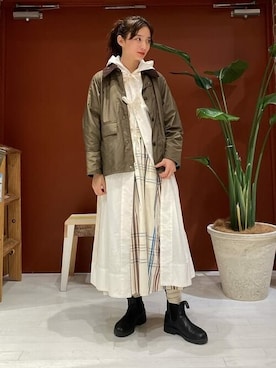 BEAMS BOYさん（レディース・160cm）の冬コーディネート