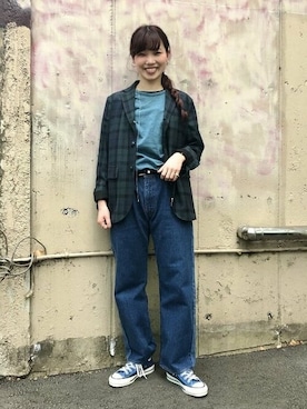 BEAMS BOYさん（レディース・158cm）の春コーディネート