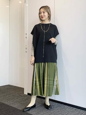 BEAMS BOYさん（レディース・161cm）の春コーディネート