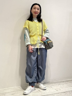 BEAMS BOYさん（レディース・151cm）の春コーディネート