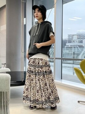 BEAMS BOYさん（レディース・161cm）の春コーディネート