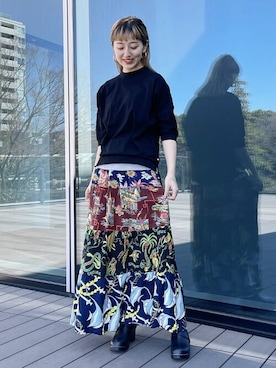 BEAMS BOYさん(レディース・161cm)の春コーディネート