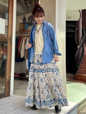 BEAMS BOYさん（レディース・160cm）の春コーディネート