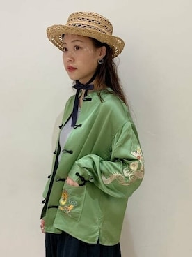 BEAMS BOYさん(レディース・153cm)の春コーディネート