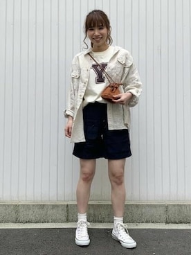 BEAMS BOYさん（レディース・160cm）の春コーディネート