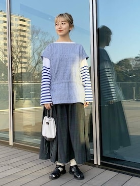 BEAMS BOYさん（レディース・161cm）の春コーディネート