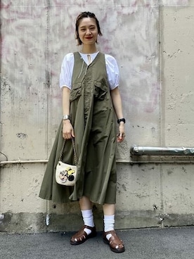 BEAMS BOYさん（レディース・160cm）の春コーディネート