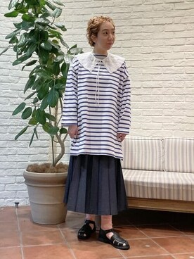 BEAMS BOYさん（レディース・160cm）の春コーディネート