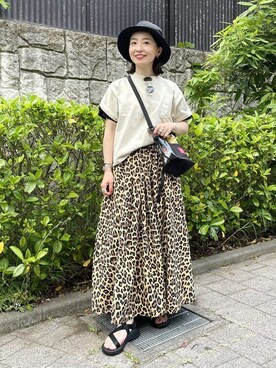 「BEAMS BOY（ビームスボーイ）のManhattan Portage × BEAMS BOY / 別注 クリア ミニ トートバッグ（トートバッグ）」を使った、BEAMS BOYさん（レディース・151cm）の夏コーディネート