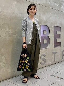 BEAMS BOYさん（レディース・159cm）の夏コーディネート