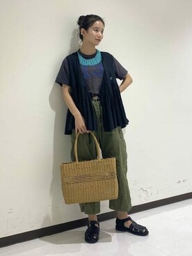 BEAMS BOYさん（レディース・160cm）の夏コーディネート