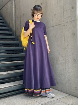 BEAMS BOYさん（レディース・158cm）の夏コーディネート