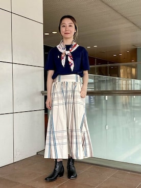 BEAMS BOYさん（レディース・160cm）の夏コーディネート