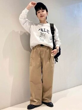 「Gregory」｜「アイテム（キャップ）」を使った、BEAMS BOYさん（レディース・163cm）の夏コーディネート