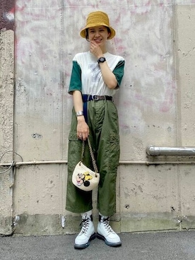 BEAMS BOYさん（レディース・163cm）の夏コーディネート