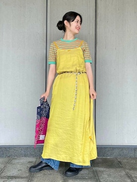 BEAMS BOYさん（レディース・159cm）の夏コーディネート