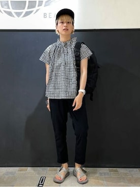 BEAMS BOYさん（レディース・160cm）の夏コーディネート