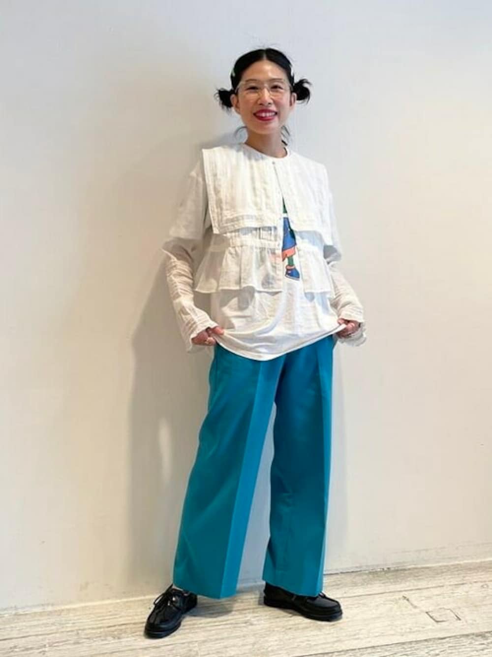 BEAMS BOY / セーラー デタッチャブルカラー ロングスリーブ BEAMS BOY 