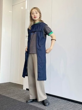 BEAMS BOYさん（レディース・161cm）の夏コーディネート