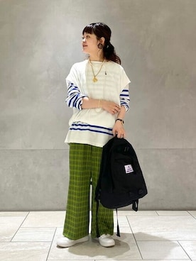 BEAMS BOYさん（レディース・155cm）の夏コーディネート