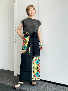 BEAMS BOYさん（レディース・161cm）の夏コーディネート